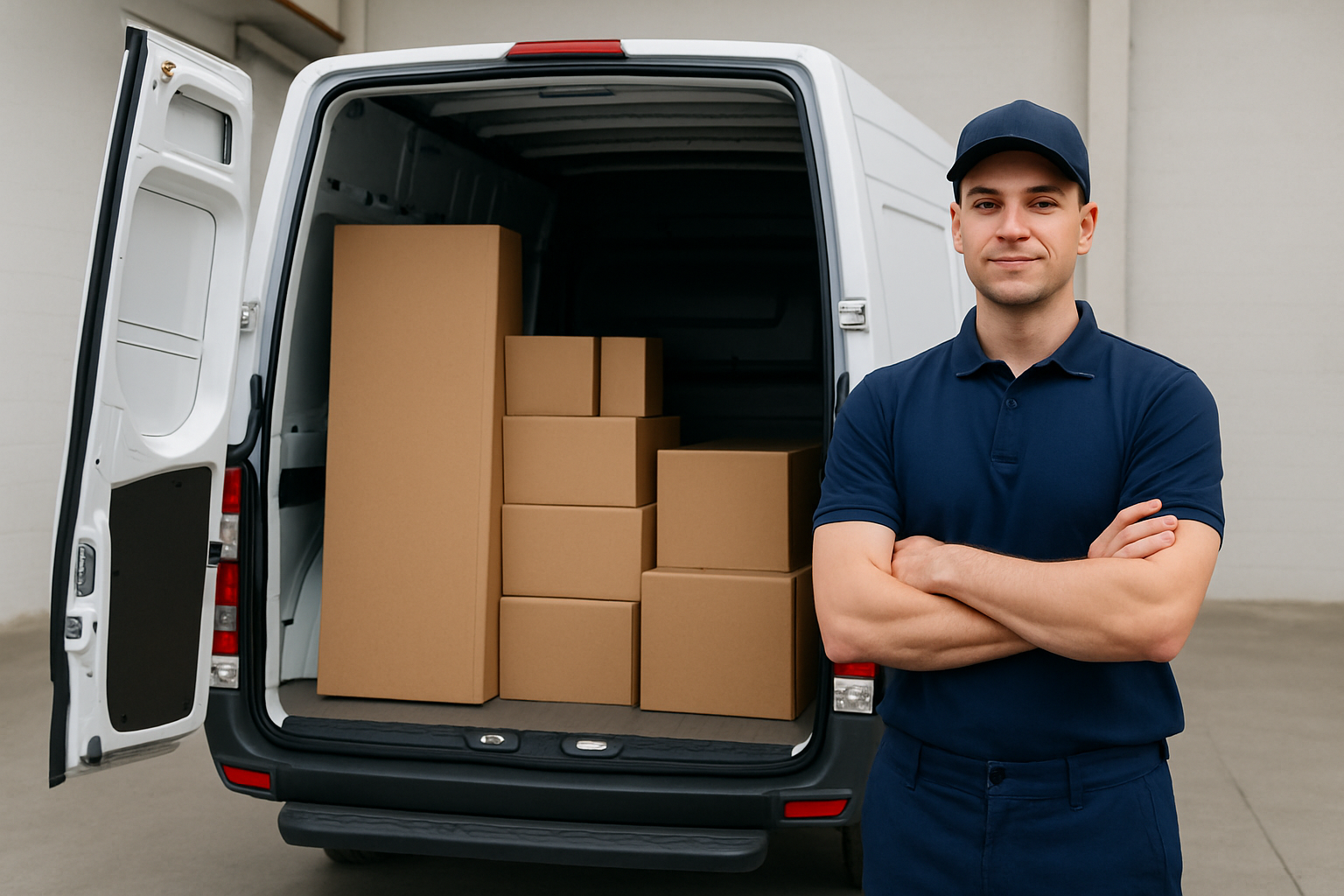 Beiladung Bonn – Möbelhaus-Lieferung in den Transporter
